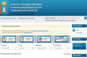 Госуслуги в Тамбове – быстро удобно и выгодно на 30-50%!